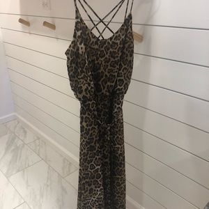 Animal print dress never worn. Maurice’s